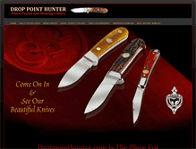 Tablet Screenshot of droppointhunter.com